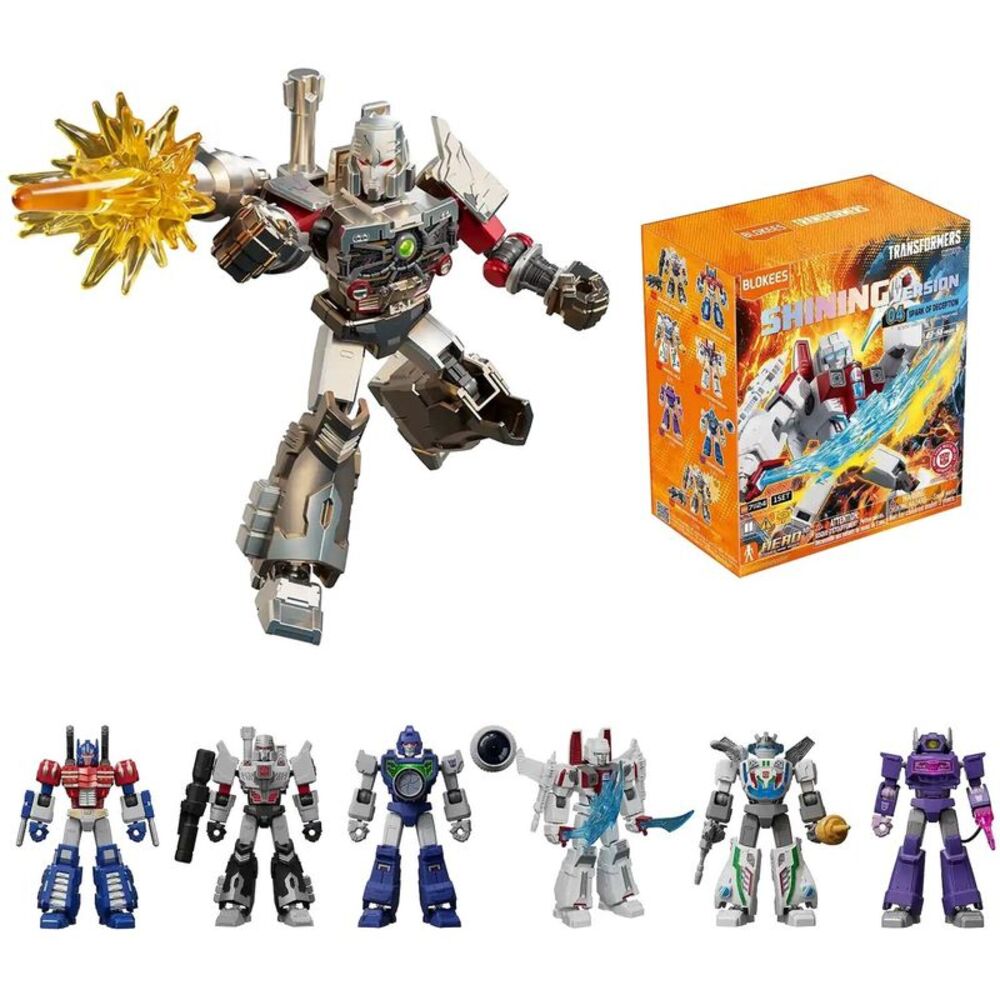Blokees - Transformers - Shining Version - 04: Spark of Deception 6ct PDQ